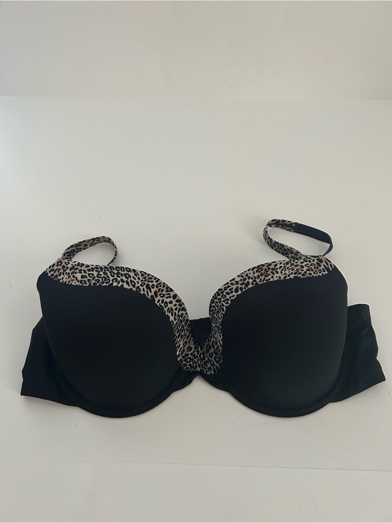 Victoria's Secret Other - Victoria's Secret Lined Demi Bra with Leopard Trim | Size 38D